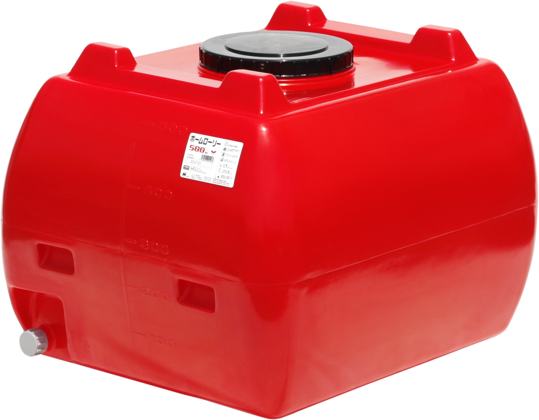Amazon | スイコー ホームローリータンク 500L (レッド) | 雨水タンク